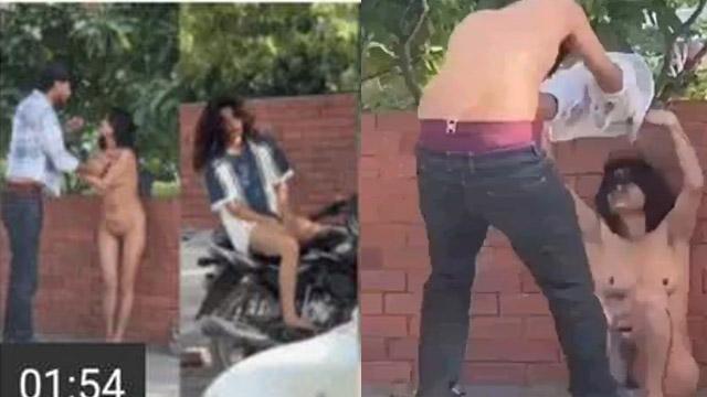 Bihari Couple Deep Blowjob – Outdoor Nude Sex